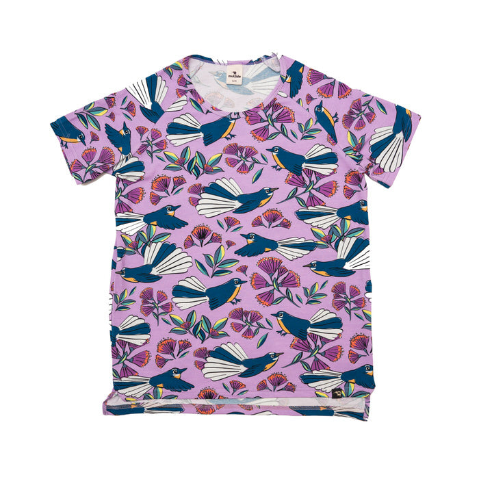 Mullido T-Shirt SS Lilac Fantail (Adult)