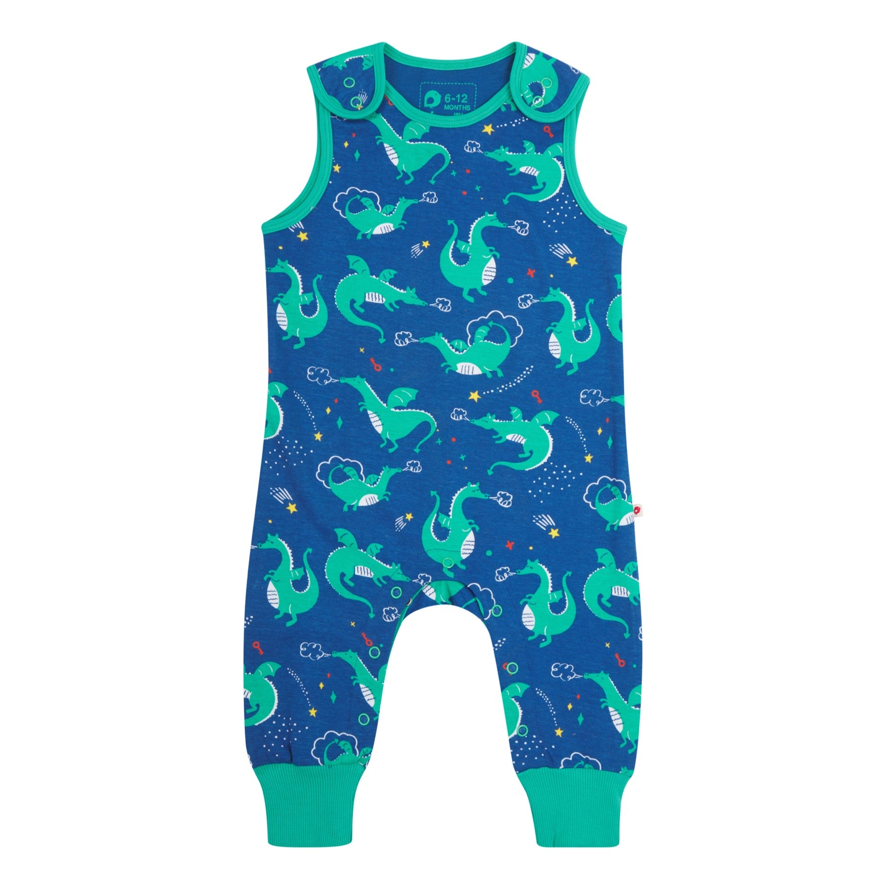 Piccalilly Dungarees Magic Dragon