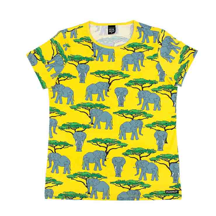 Villervalla T-Shirt SS Elephant (Adult)