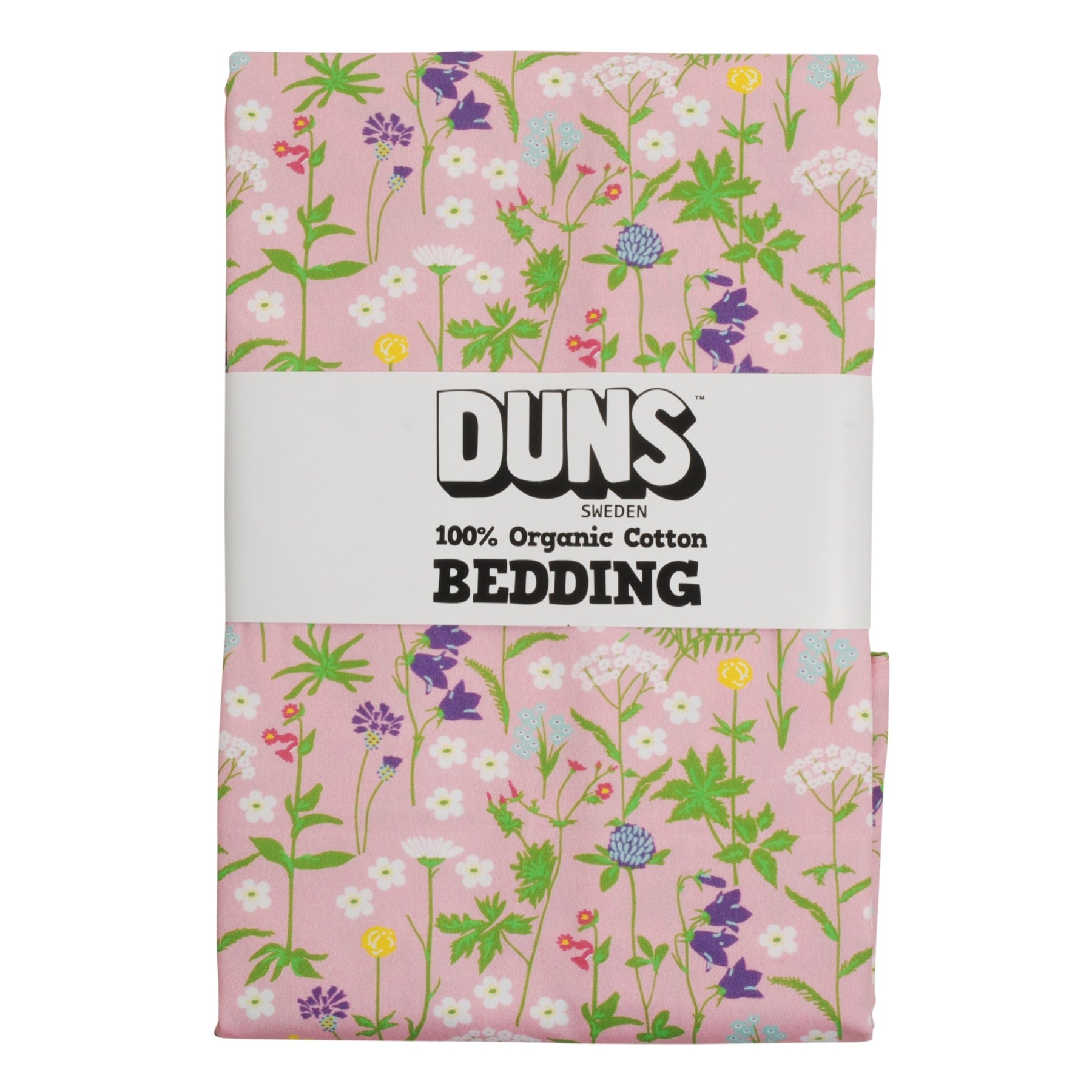 DUNS Sweden Bedding Wild Flowers Pink
