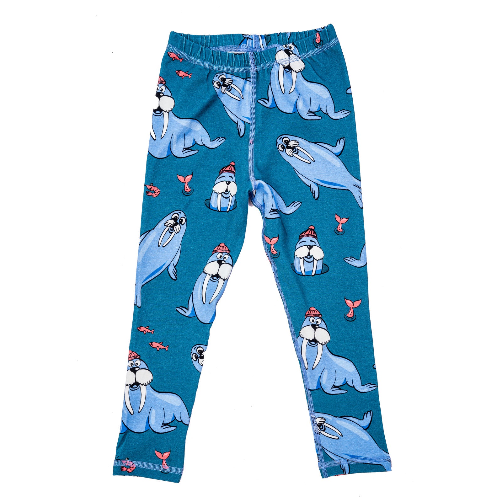 Mullido Leggings Teal Walrus