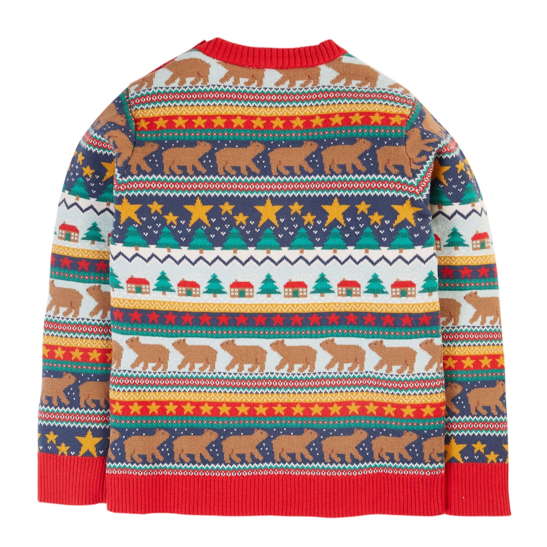 Frugi Forest Fairisle Jumper Fairisle / Christmas