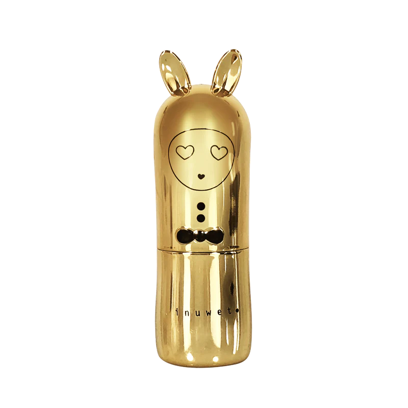 INUWET Bunny Lip Balm Metal Gold - Cheesecake