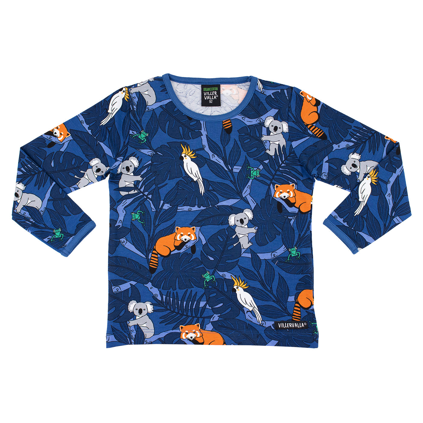 Villervalla T-Shirt LS Animal Atlantic
