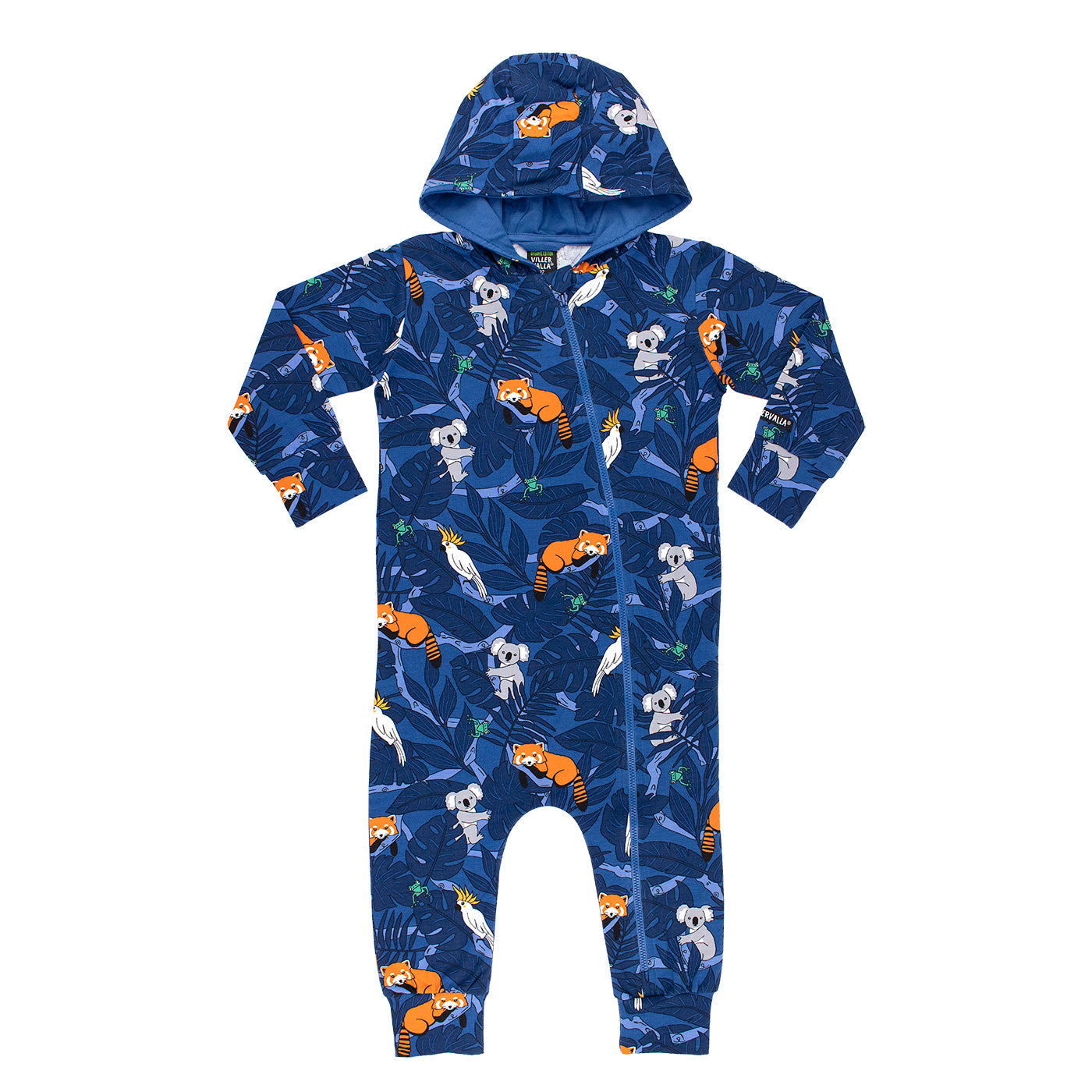 Villervalla Onesie with Hood Animal Atlantic