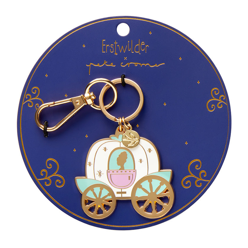 Erstwilder Til Midnight Enamel Key Ring