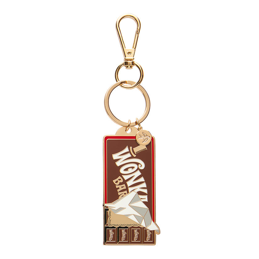 Erstwilder Winning Wonka Bar Enamel Key Ring