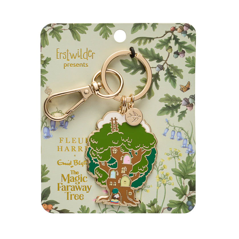 Erstwilder The Faraway Tree Enamel Key Ring