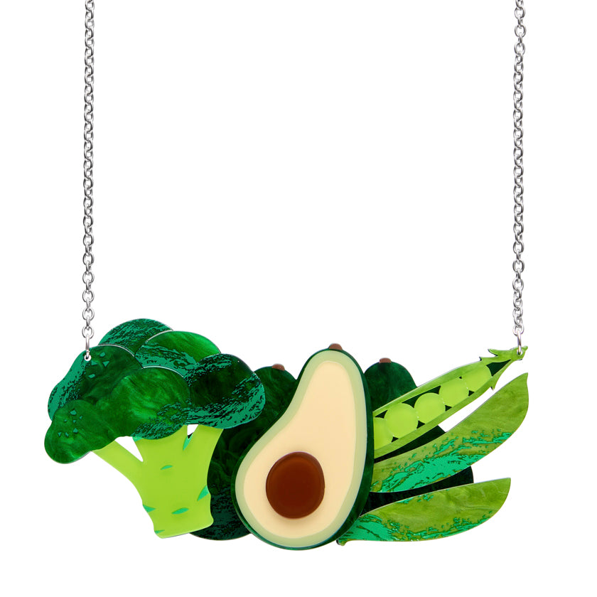 Erstwilder Eat Your Greens Necklace