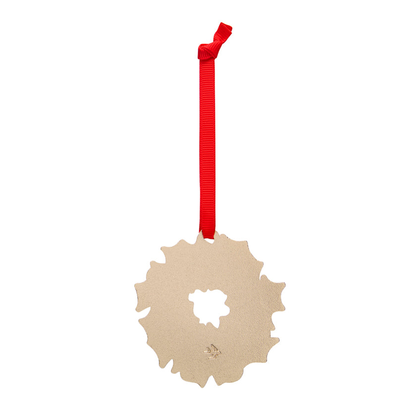 Erstwilder Forest Wreath Enamel Ornament