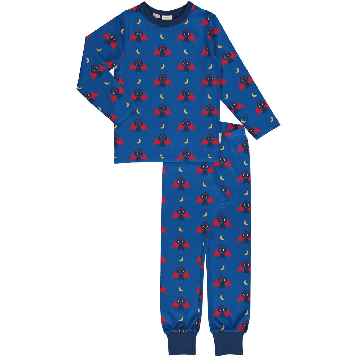 Maxomorra Pyjama Set LS Bat