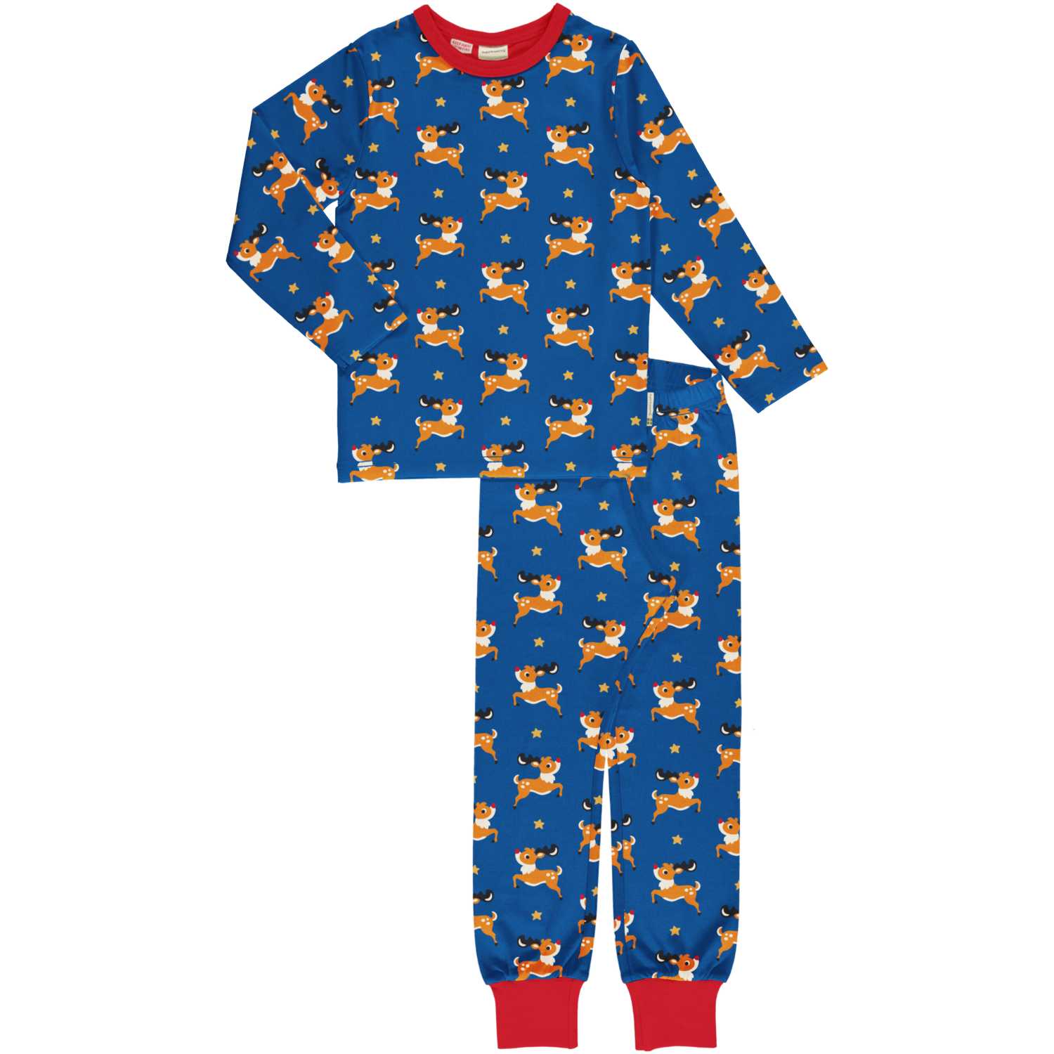 Maxomorra Pyjama Set LS Reindeer