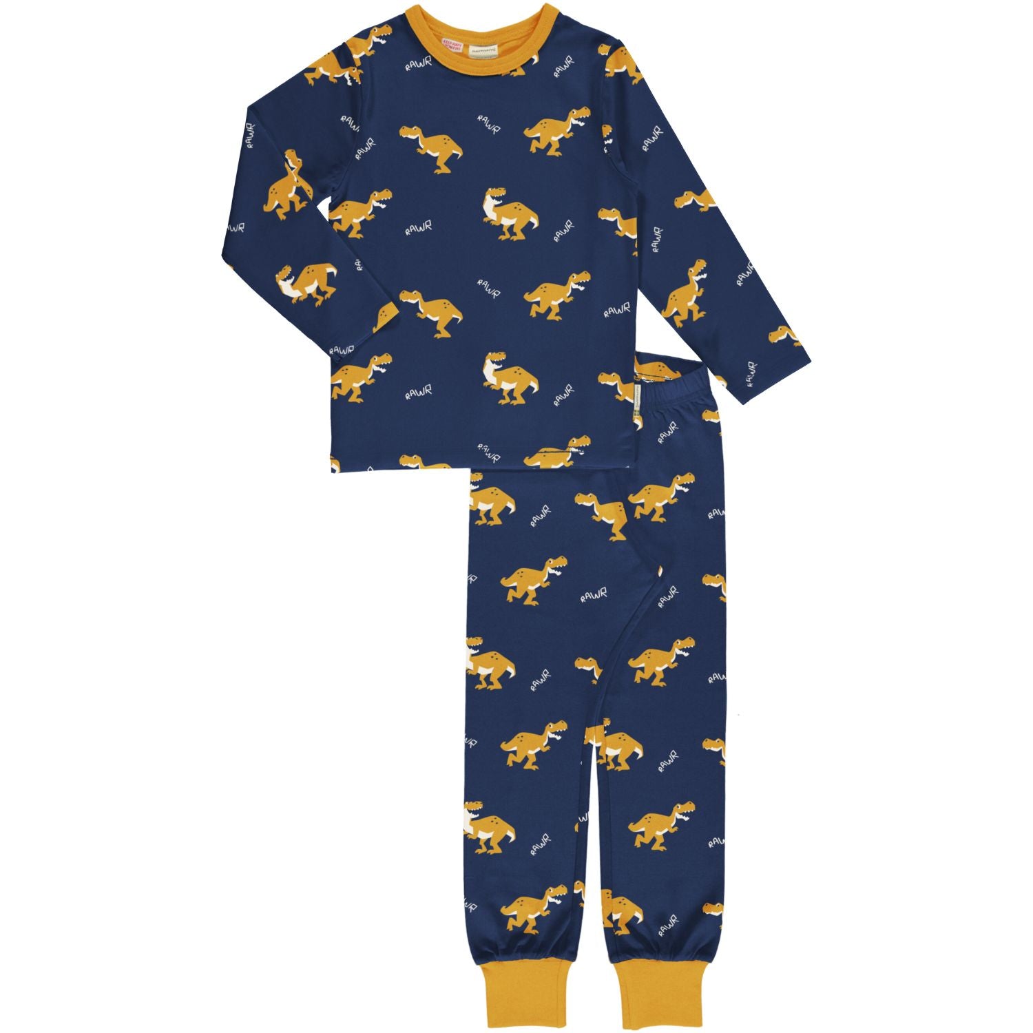 Maxomorra Pyjama Set LS T-Rex