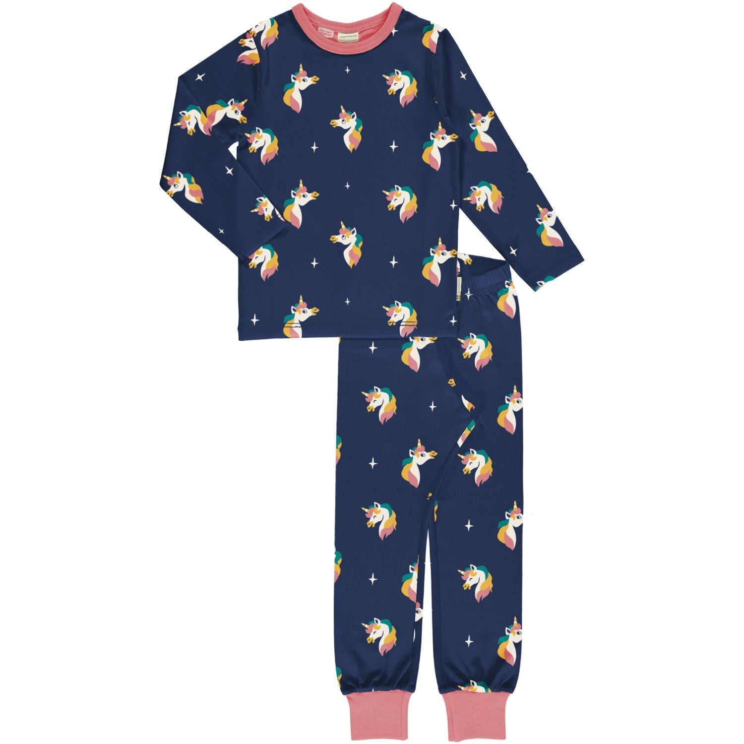 Maxomorra Pyjama Set LS Unicorn