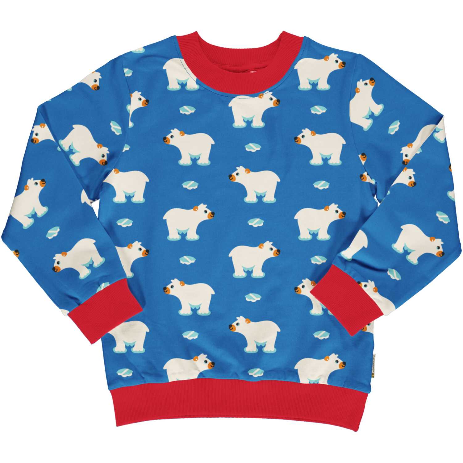 Maxomorra Sweater Lined Ice Bear