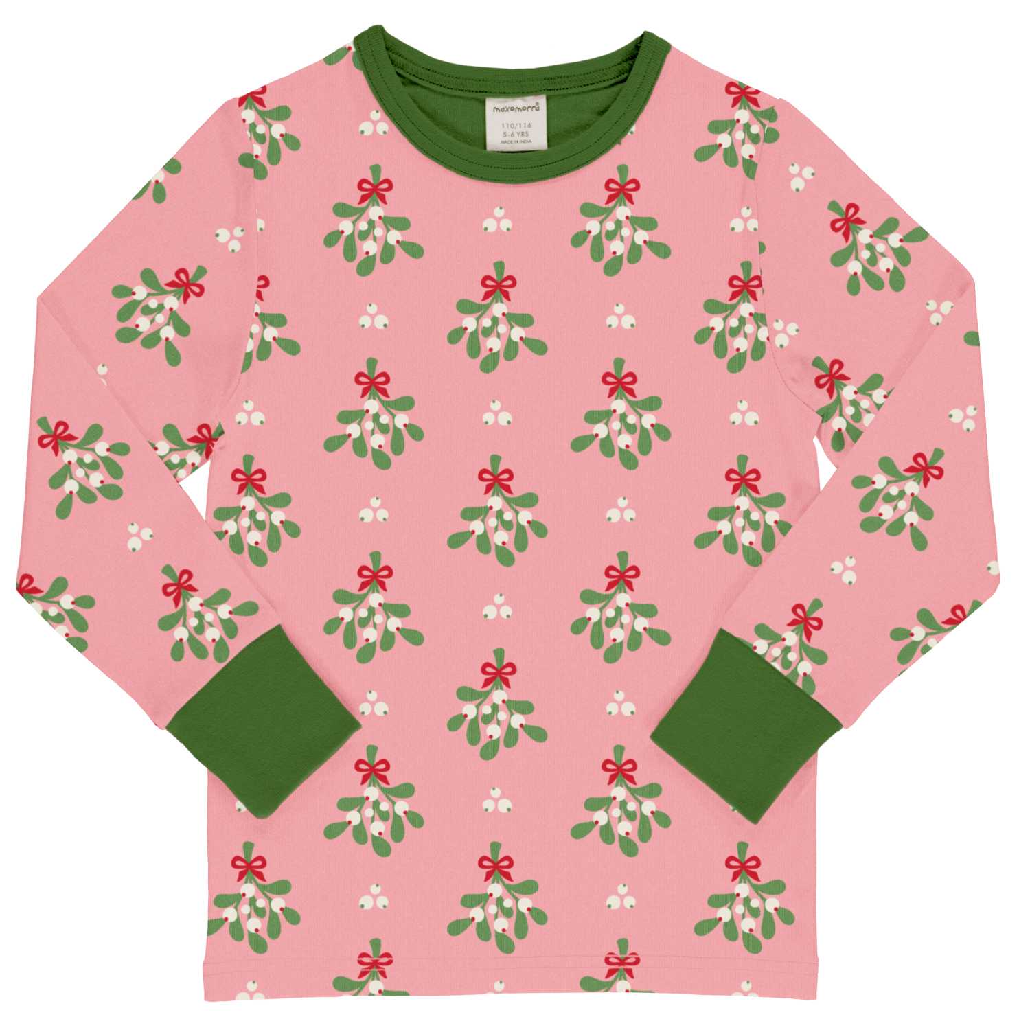 Maxomorra Top LS Mistletoe