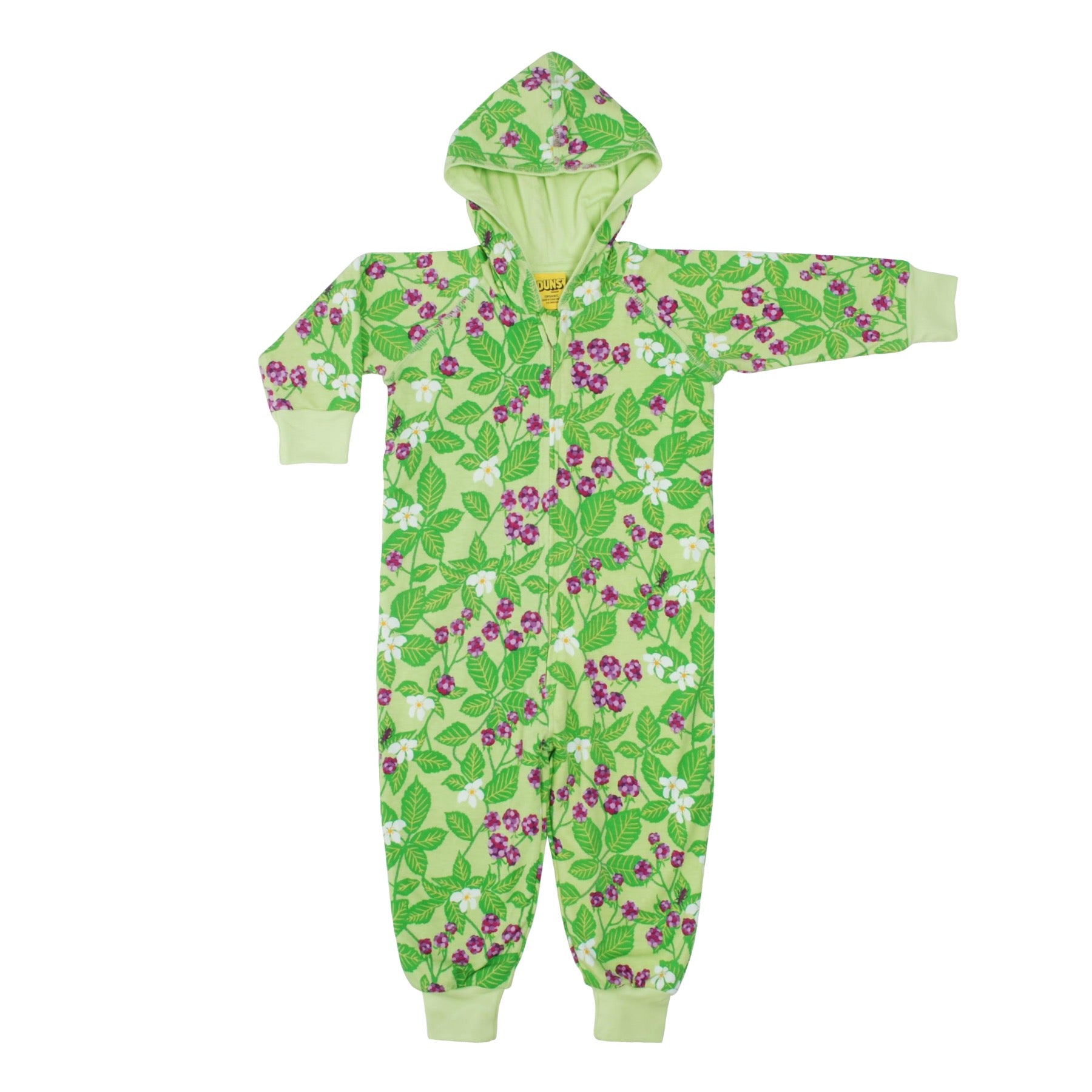 DUNS Sweden Lined Suit with Hood Dewberry Sharp Green