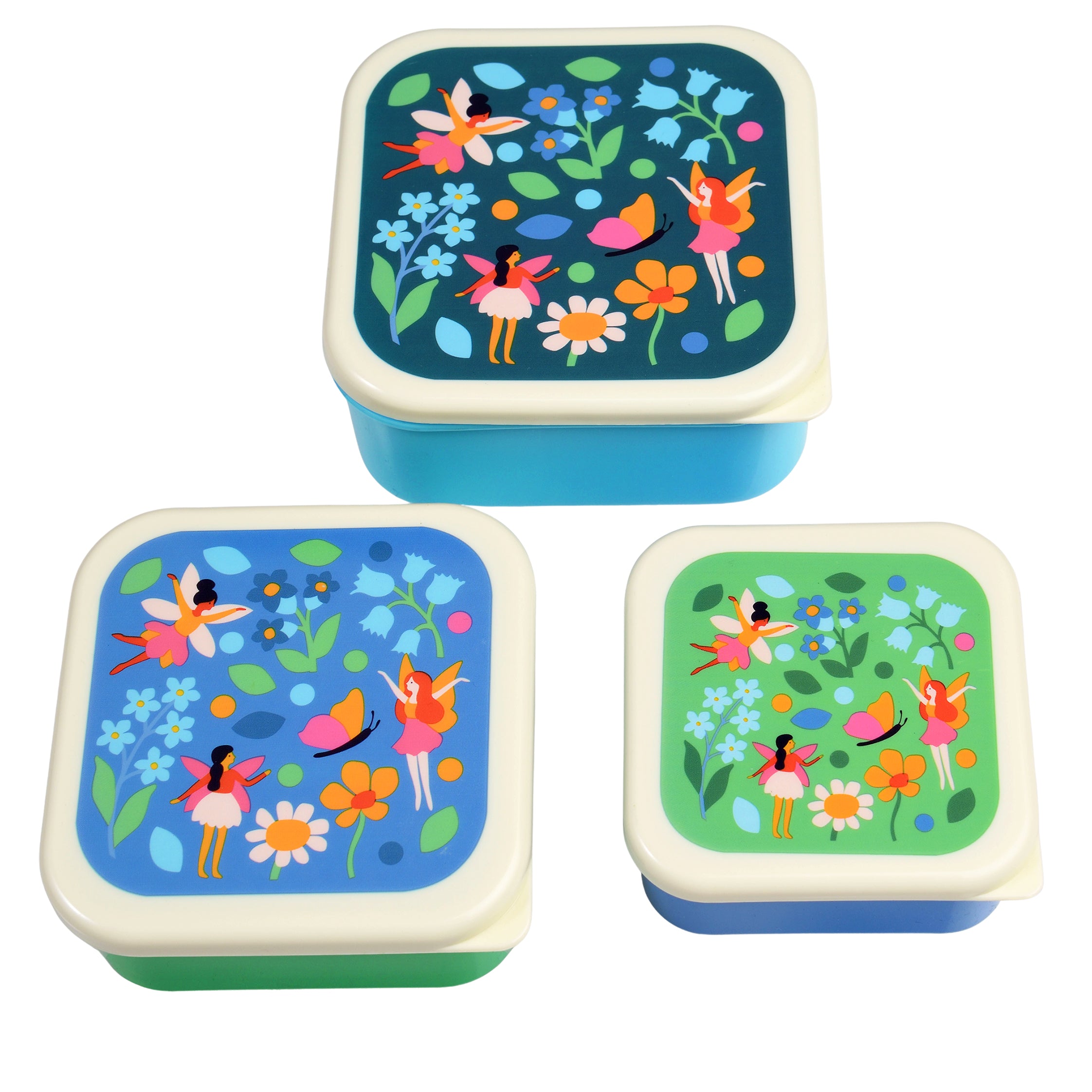 Rex London Snack boxes Fairies in the Garden (Set of 3)