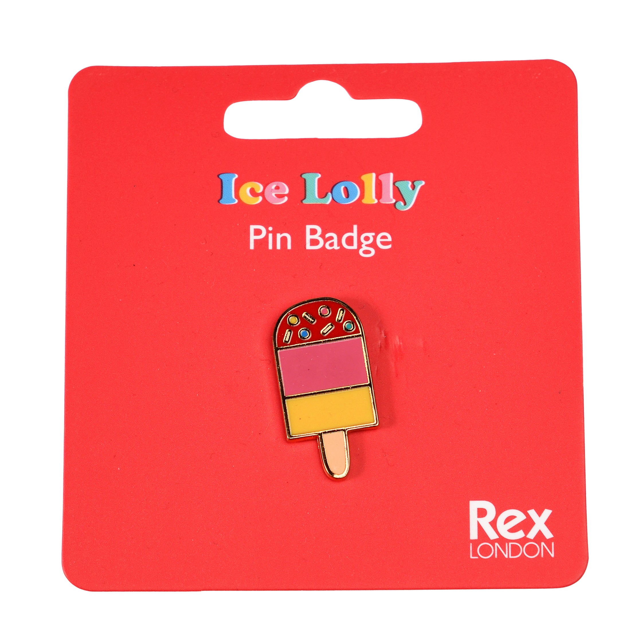 Rex London Pin Badge Ice Lolly