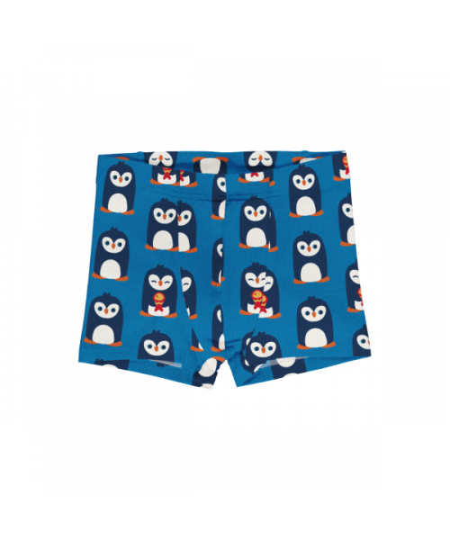 Maxomorra Boxer Shorts Antarctic Penguin Little Tiger Togs