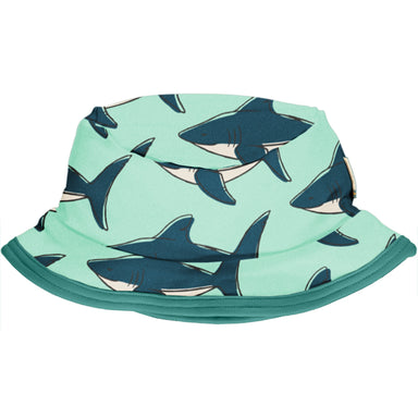 Maxomorra Sun Hat Shark,little-tiger-togs.