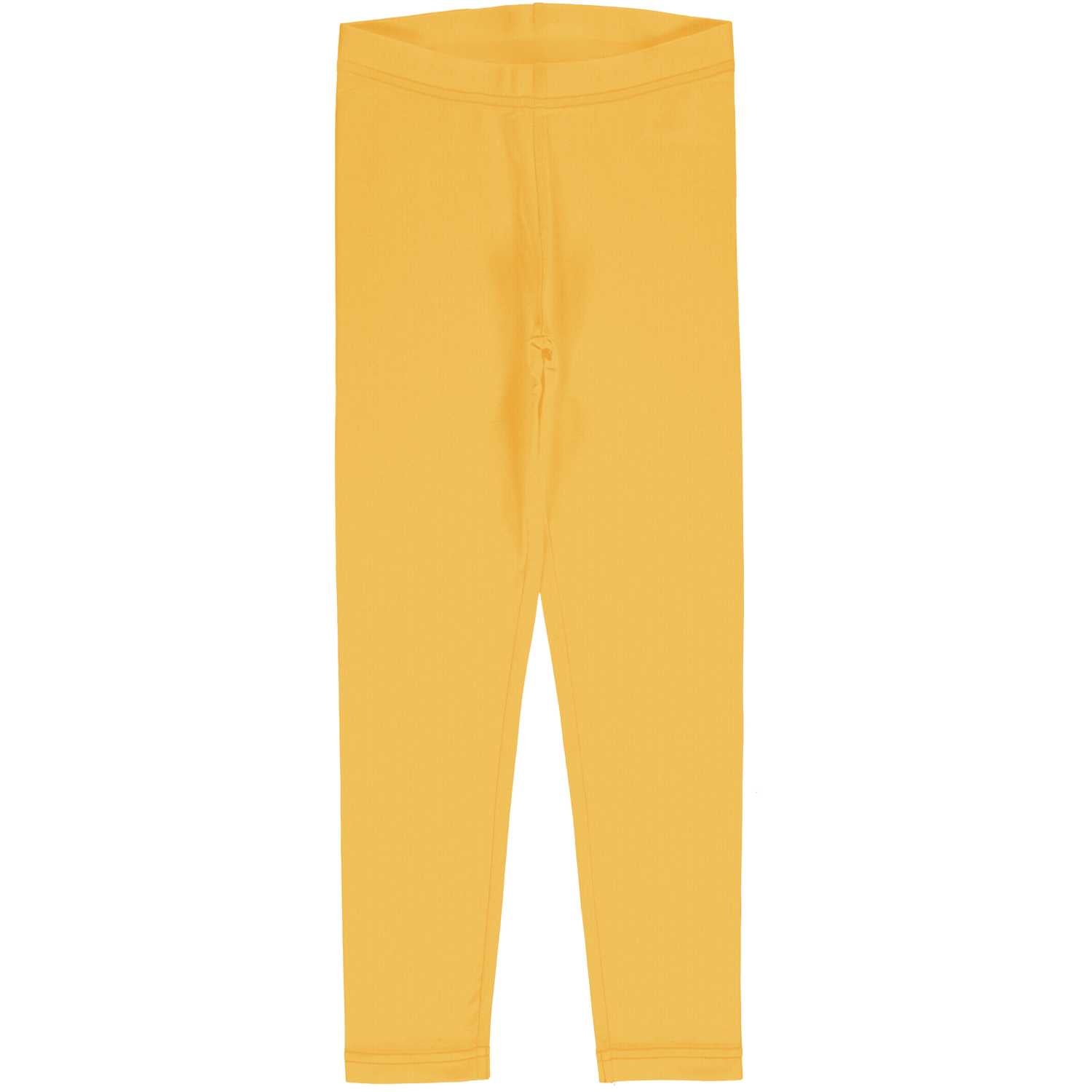 Maxomorra Leggings Solid Yellow Sun