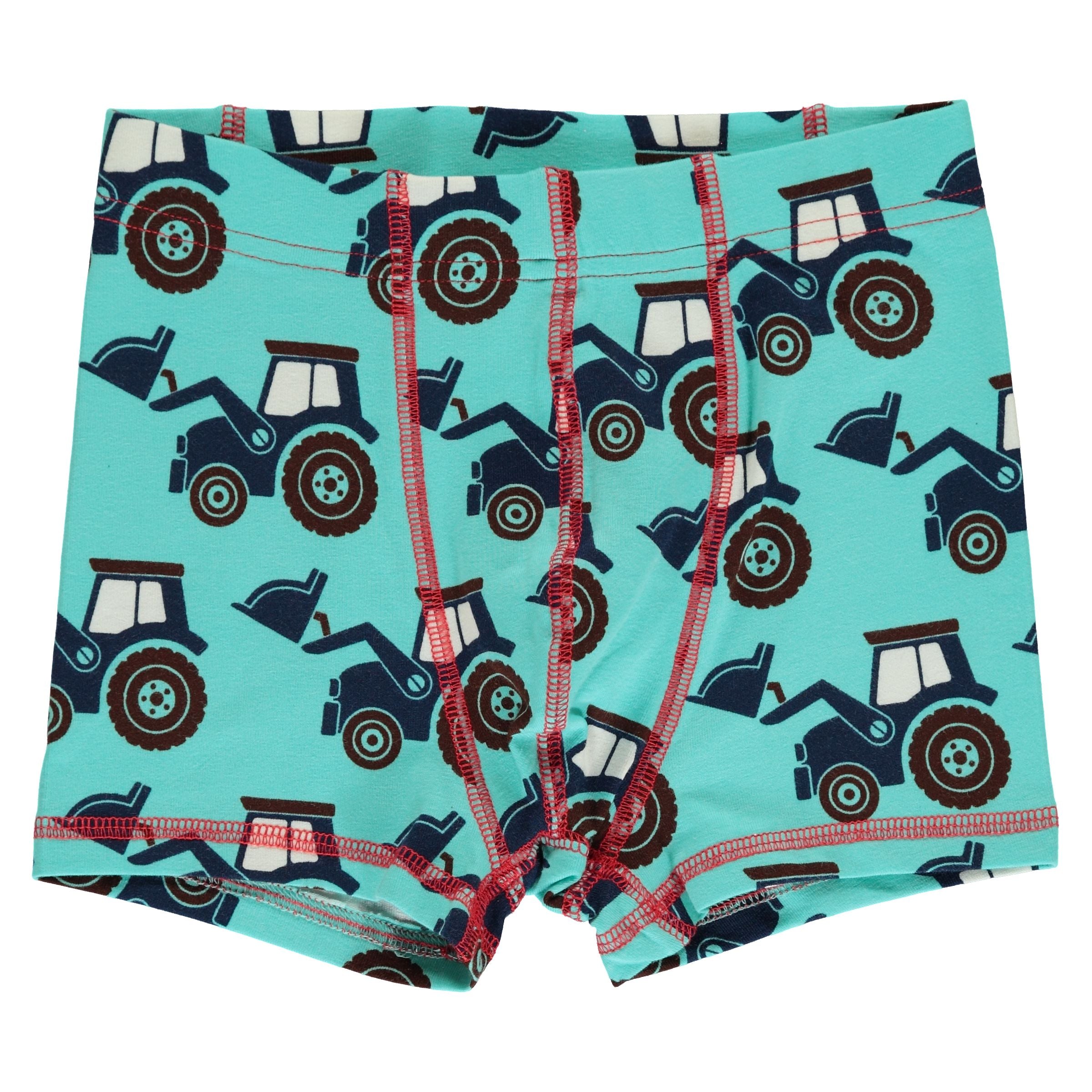 Maxomorra Boxer Shorts Classic Tractor,little-tiger-togs.