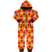 Maxomorra Hooded One Piece Classic Apple,little-tiger-togs.