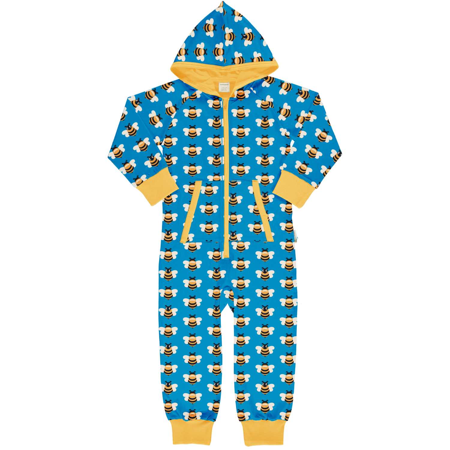 Maxomorra Hooded One Piece Lined Picnic Bee