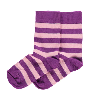 Maxomorra Socks Purple/Pink - little-tiger-togs