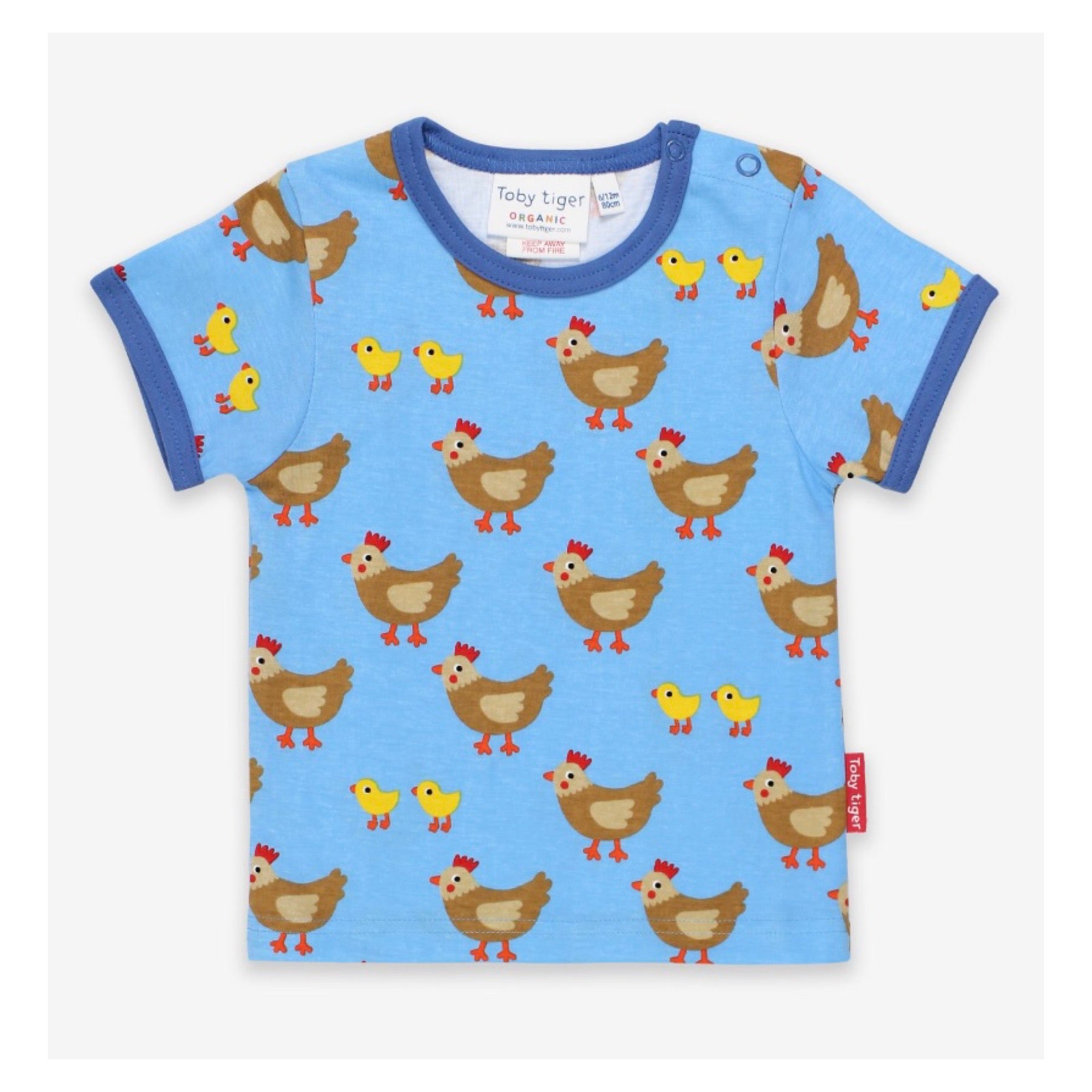 Toby Tiger T-Shirt SS Chicken