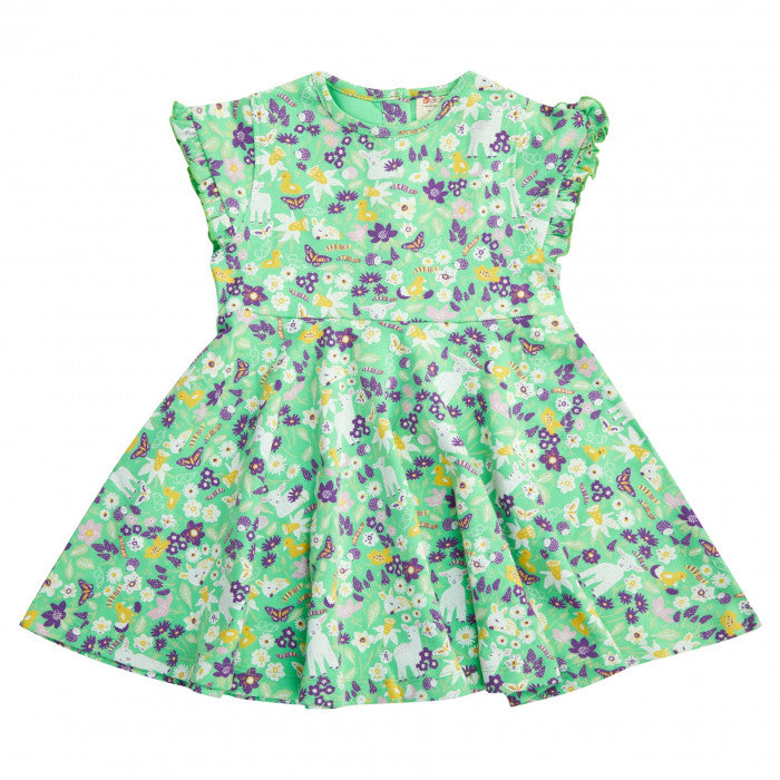 Piccalilly Skater Dress Spring Meadow