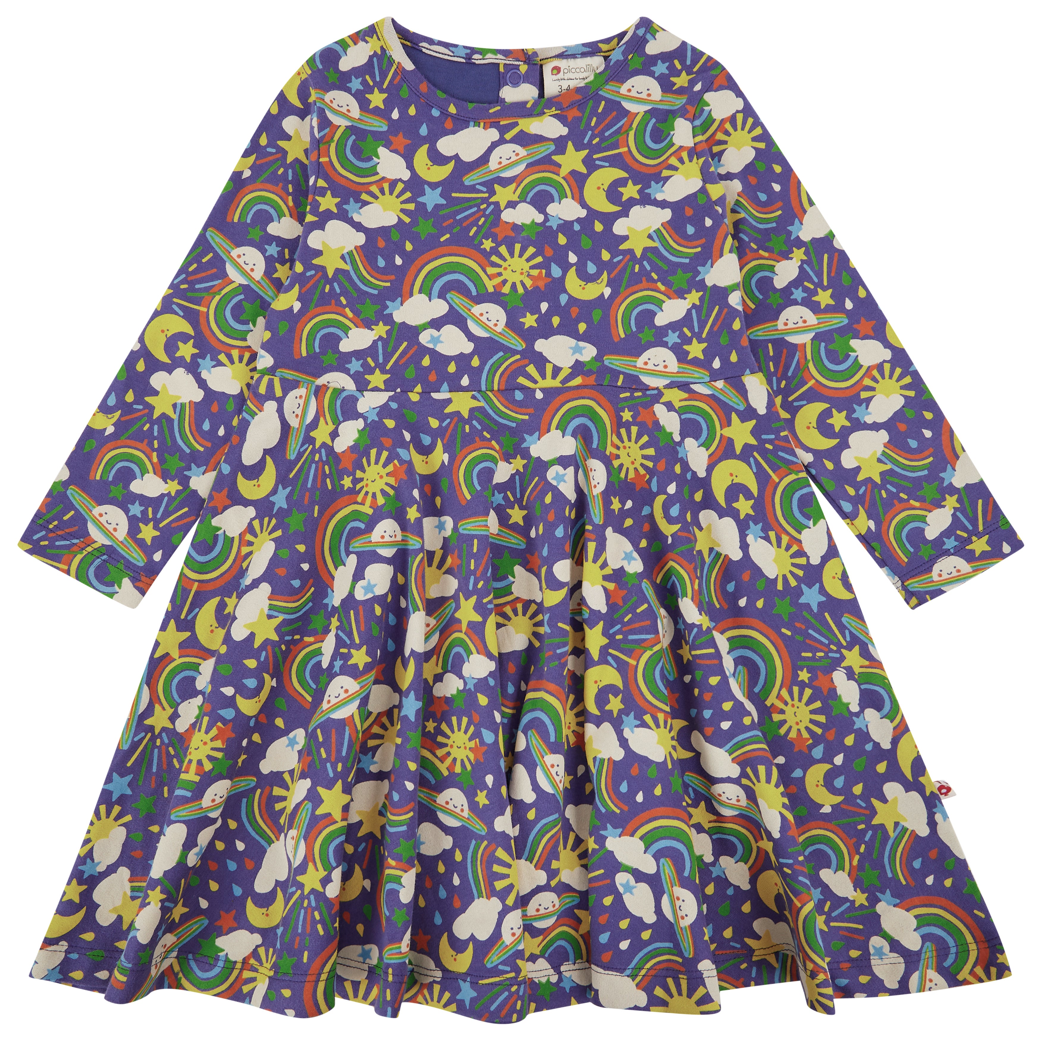 Piccalilly Skater Dress Cosmic Weather