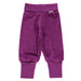 Maxomorra Pants Rib Velour Purple,little-tiger-togs.