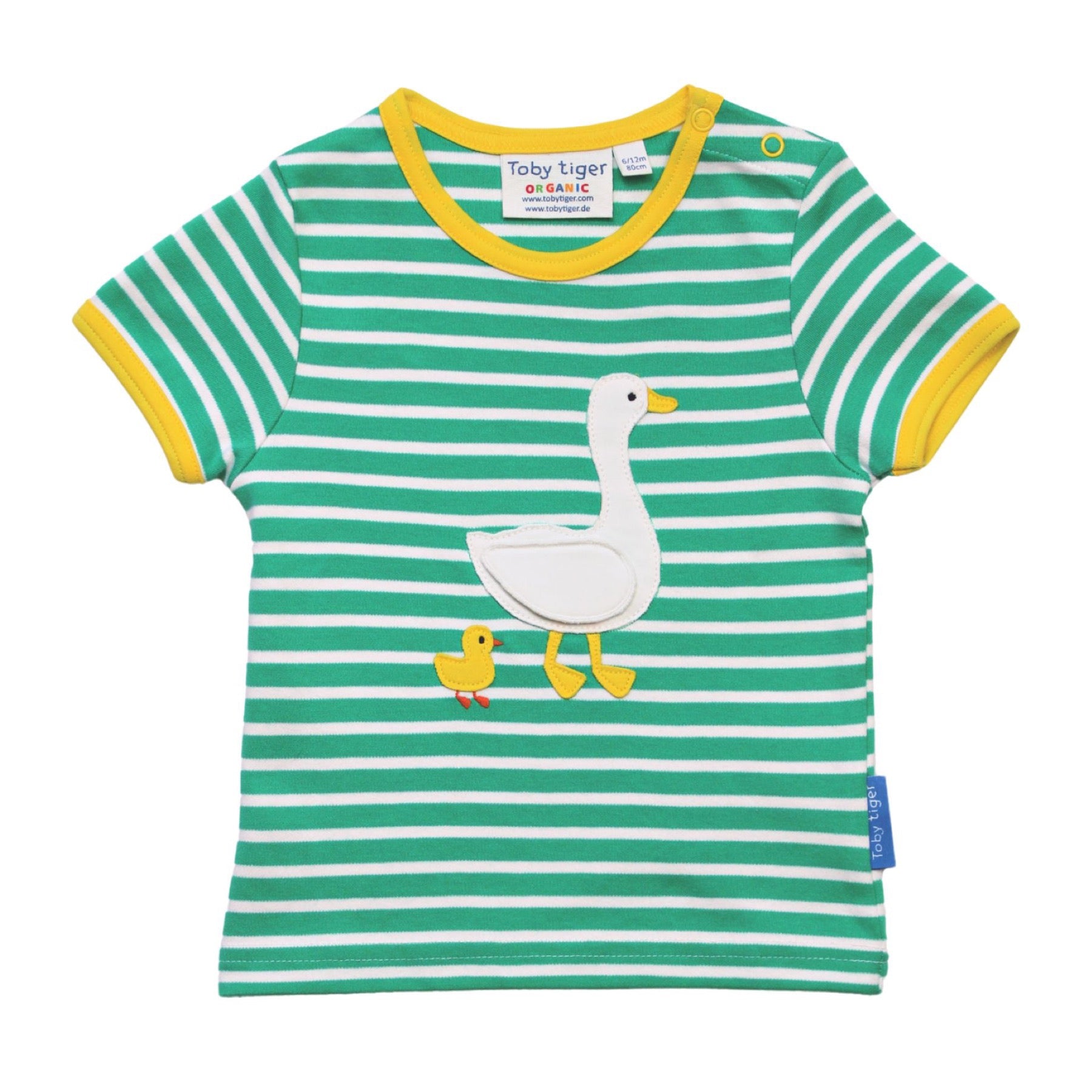 Toby Tiger T-Shirt SS Duck Applique