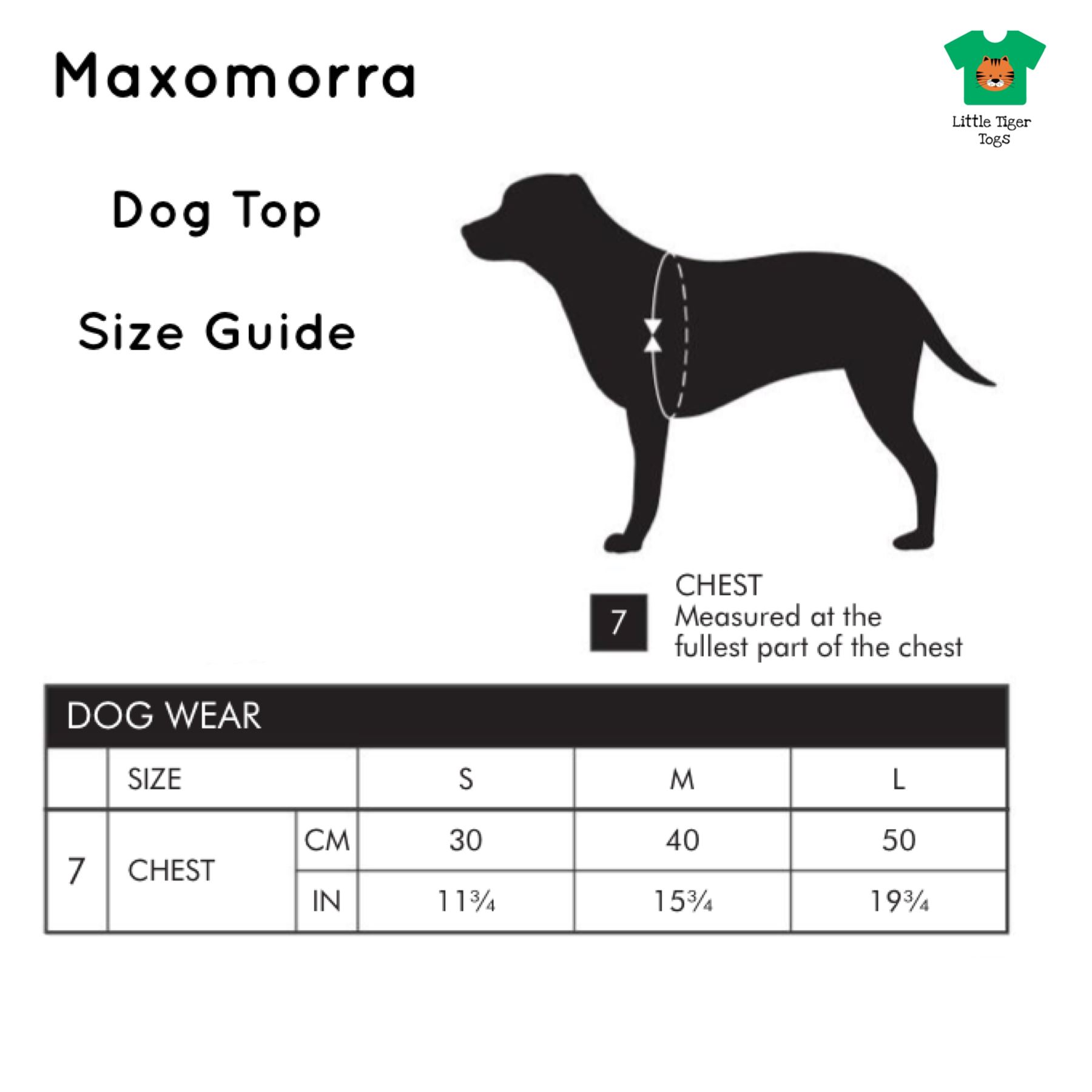 Maxomorra Top SS DOG Scottie