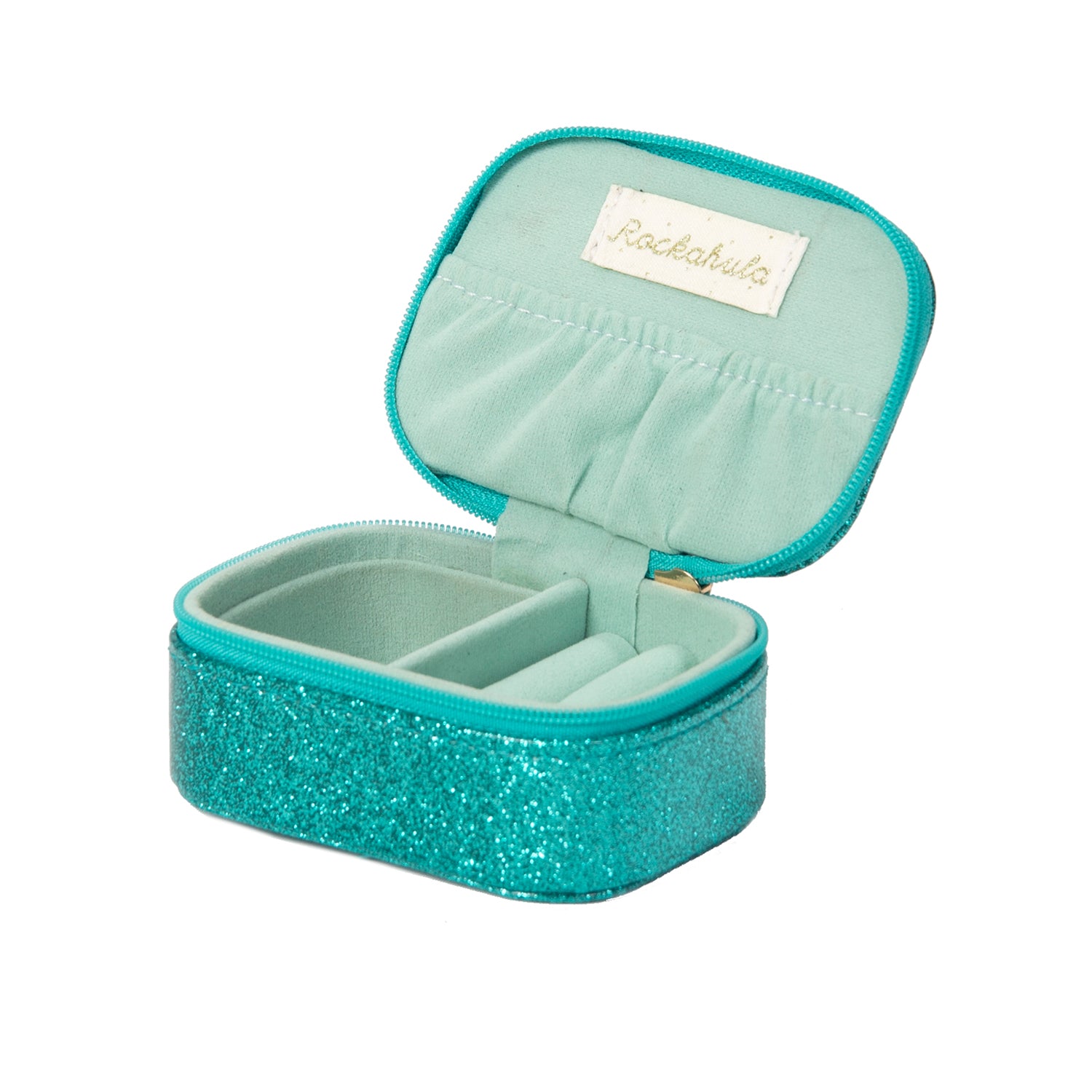 Rockahula Kids Razzle Dazzle Mini Turquoise Jewellery Box