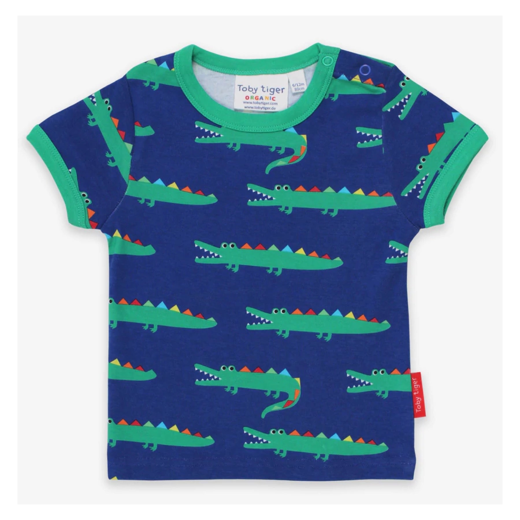 Toby Tiger T-Shirt SS Crocodile