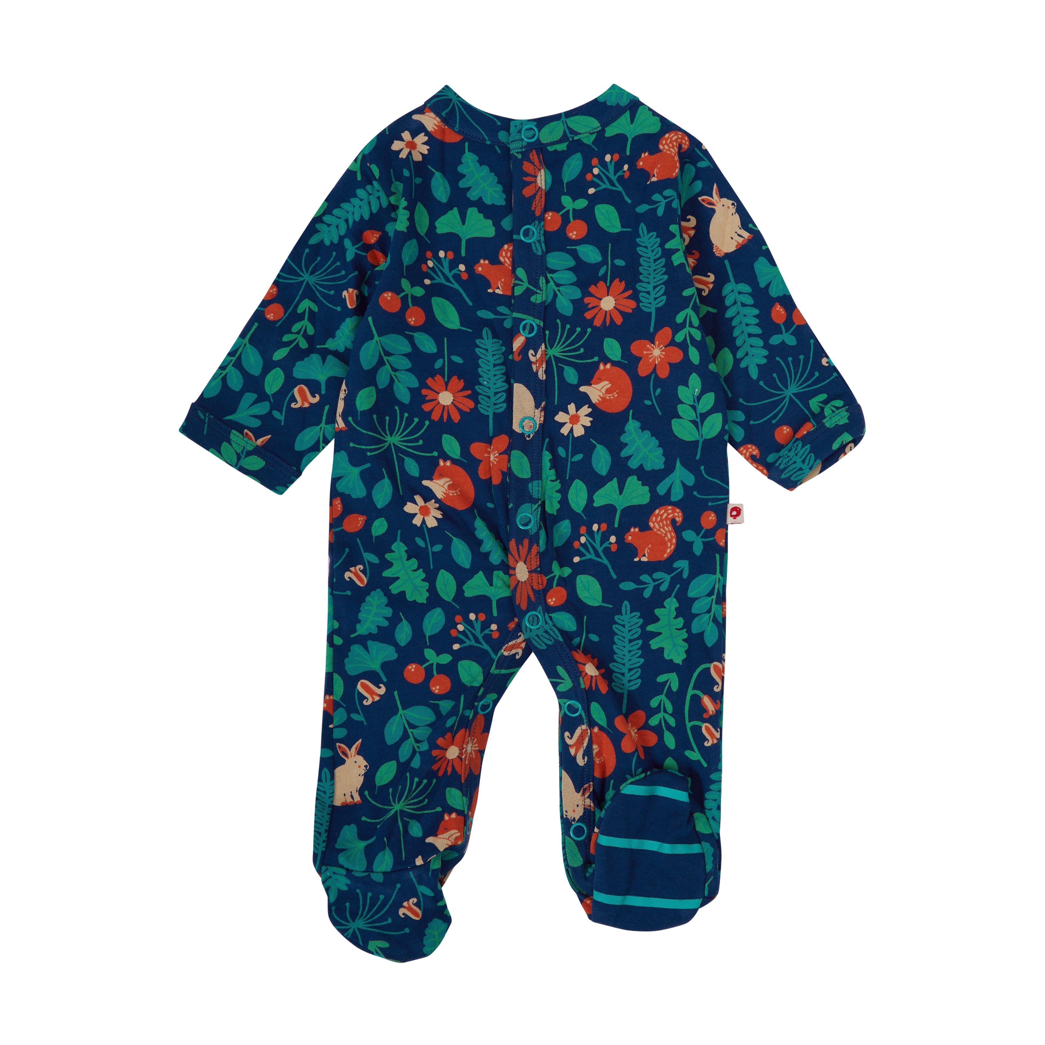 Piccalilly Footed Sleepsuit Nature Trail