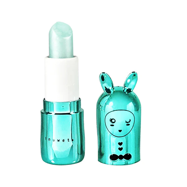 INUWET Bunny Lip Balm Metal Turquoise - Cupcake