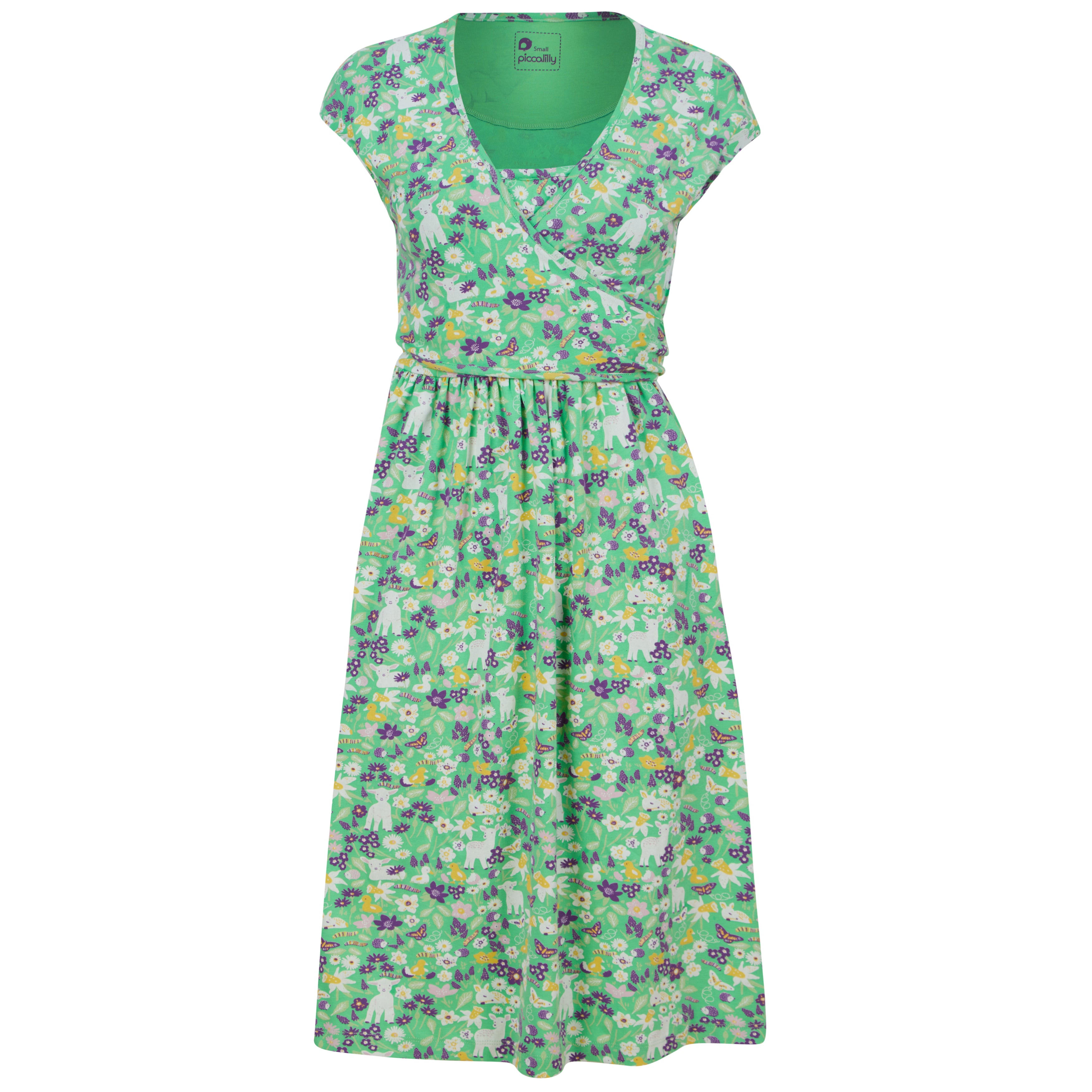 Piccalilly Wrap Dress Spring Meadow (Adult)