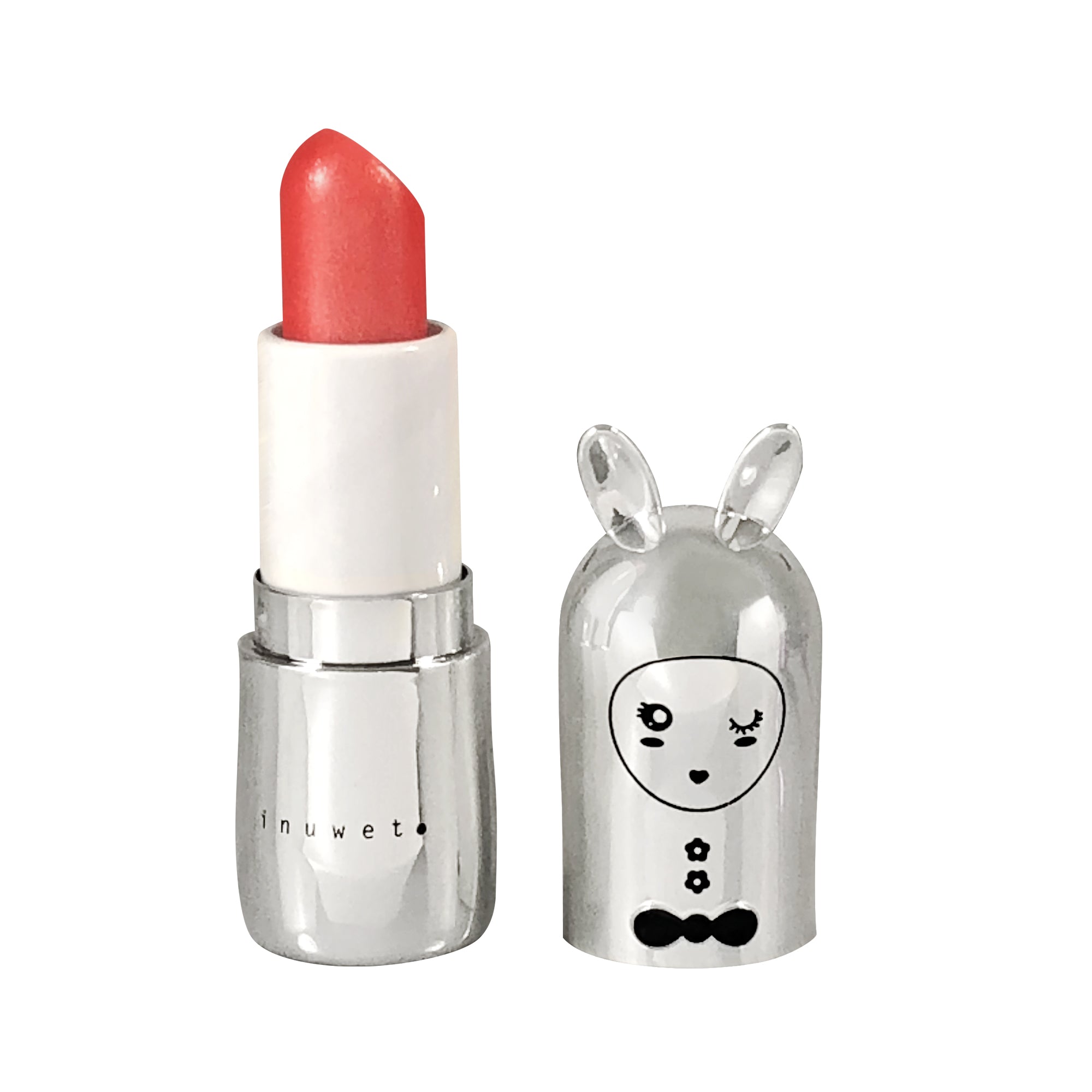 INUWET Bunny Lip Balm Metal Silver - Coconut