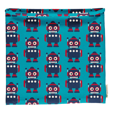 Maxomorra Scarf Tube Classic Robot,little-tiger-togs.