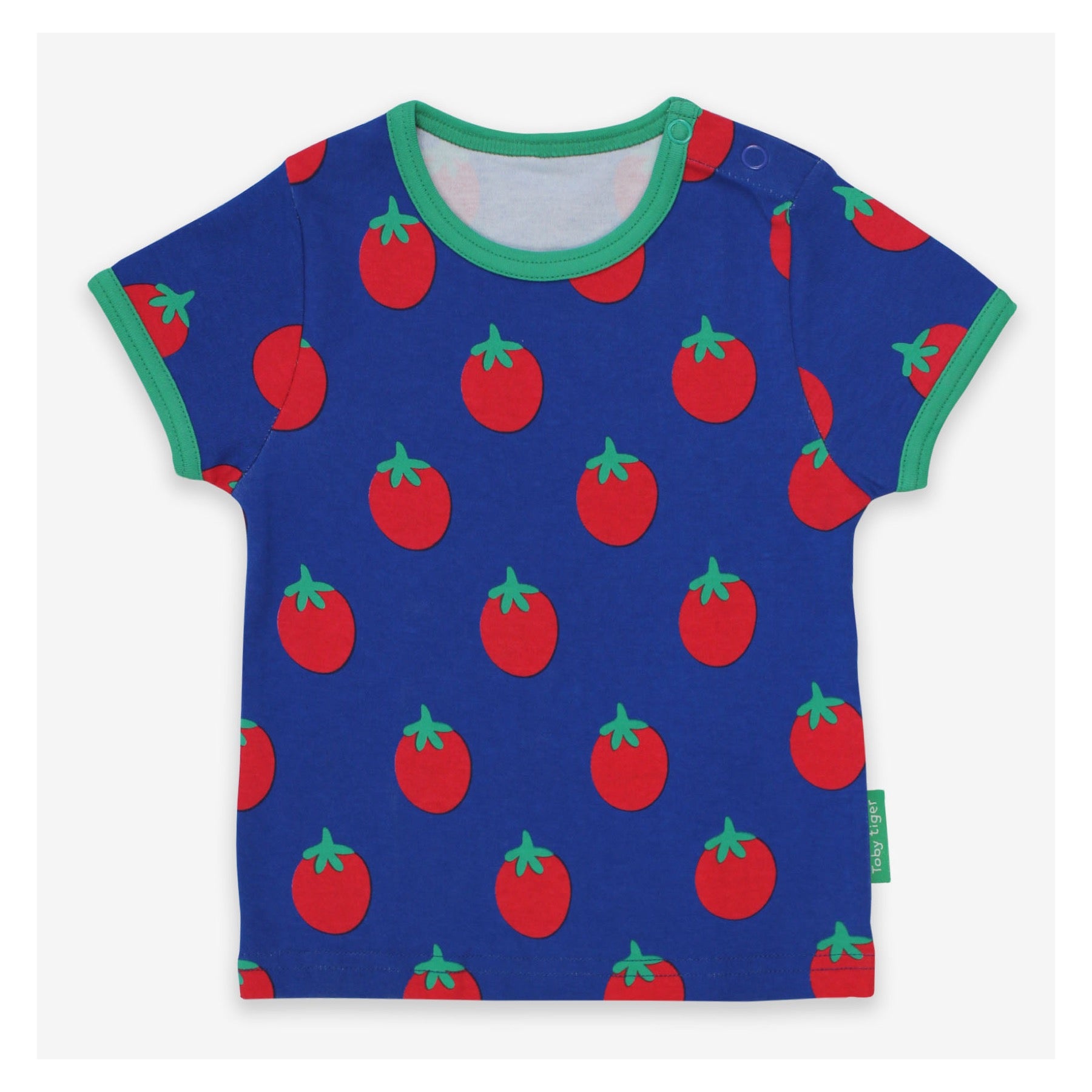 Toby Tiger T-Shirt SS Tomato