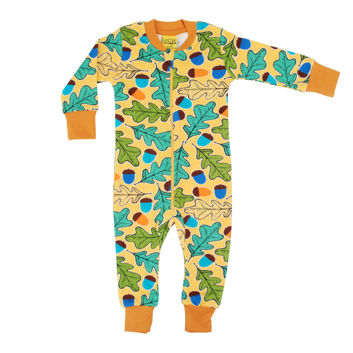 DUNS Sweden Zip Suit Acorns — Little Tiger Togs