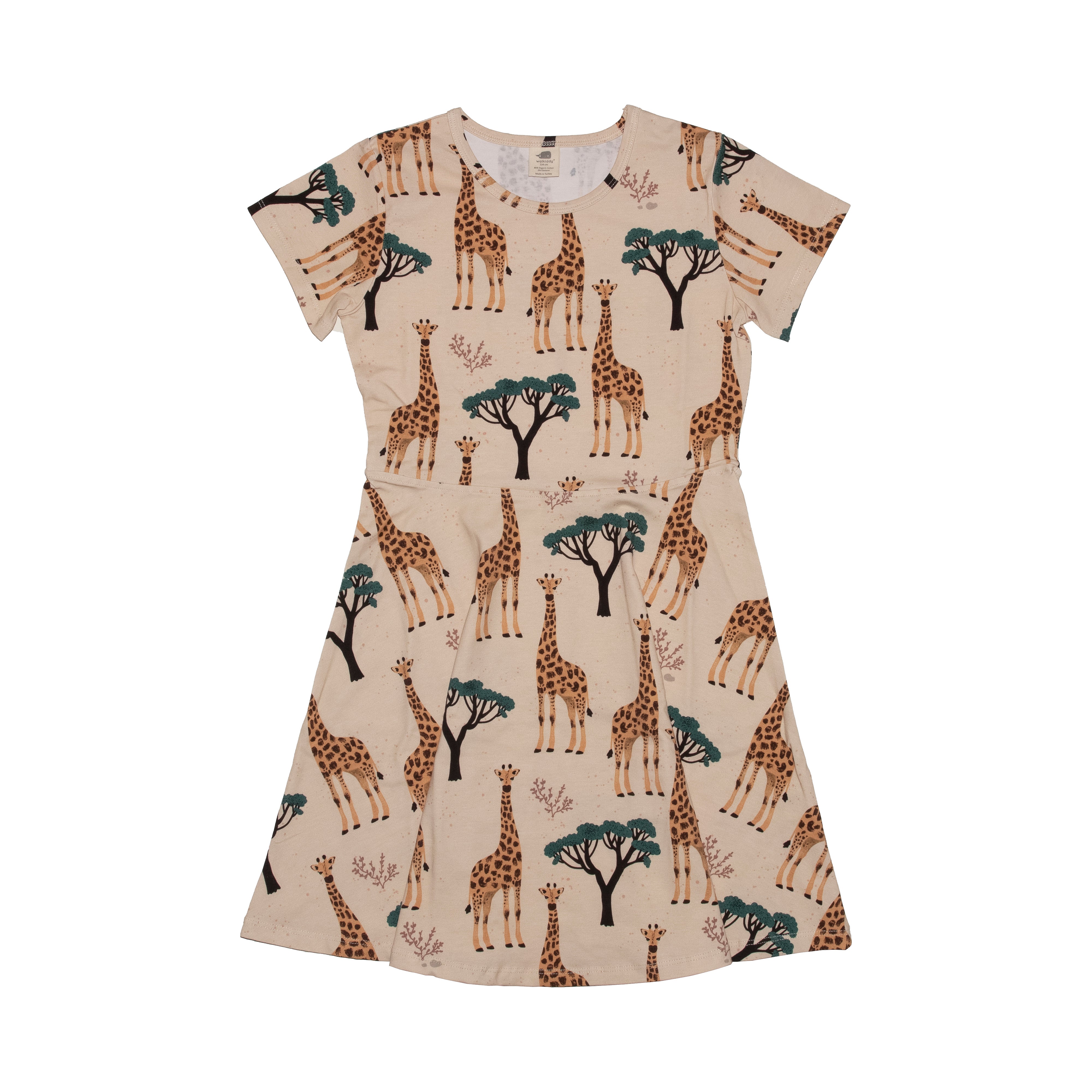 Walkiddy Dress Giraffes