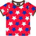 Maxomorra Top SS Red Star (50/56) - little-tiger-togs