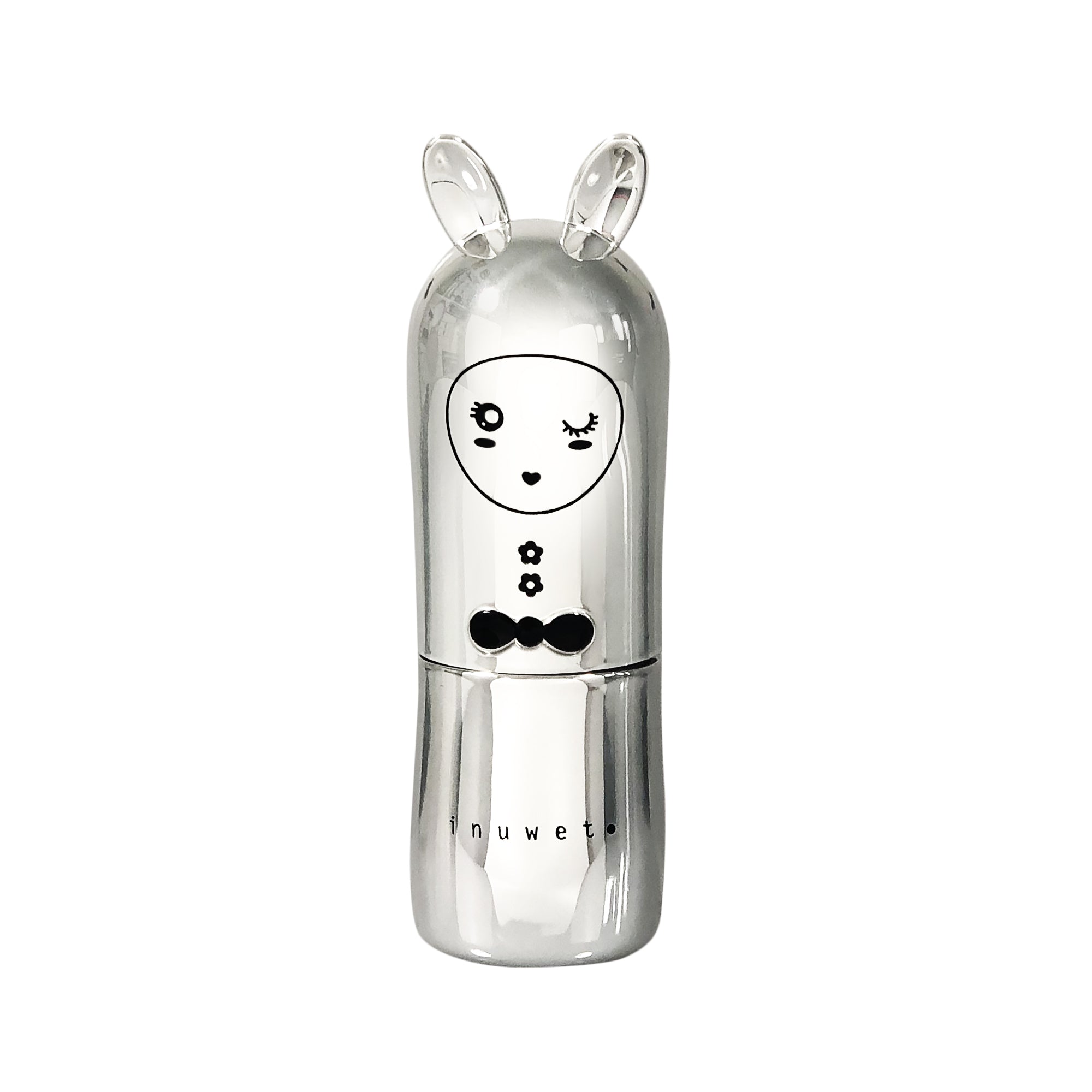 INUWET Bunny Lip Balm Metal Silver - Coconut