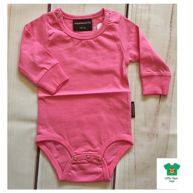 Maxomorra Body LS Pink (Old Dual Sizing) - little-tiger-togs