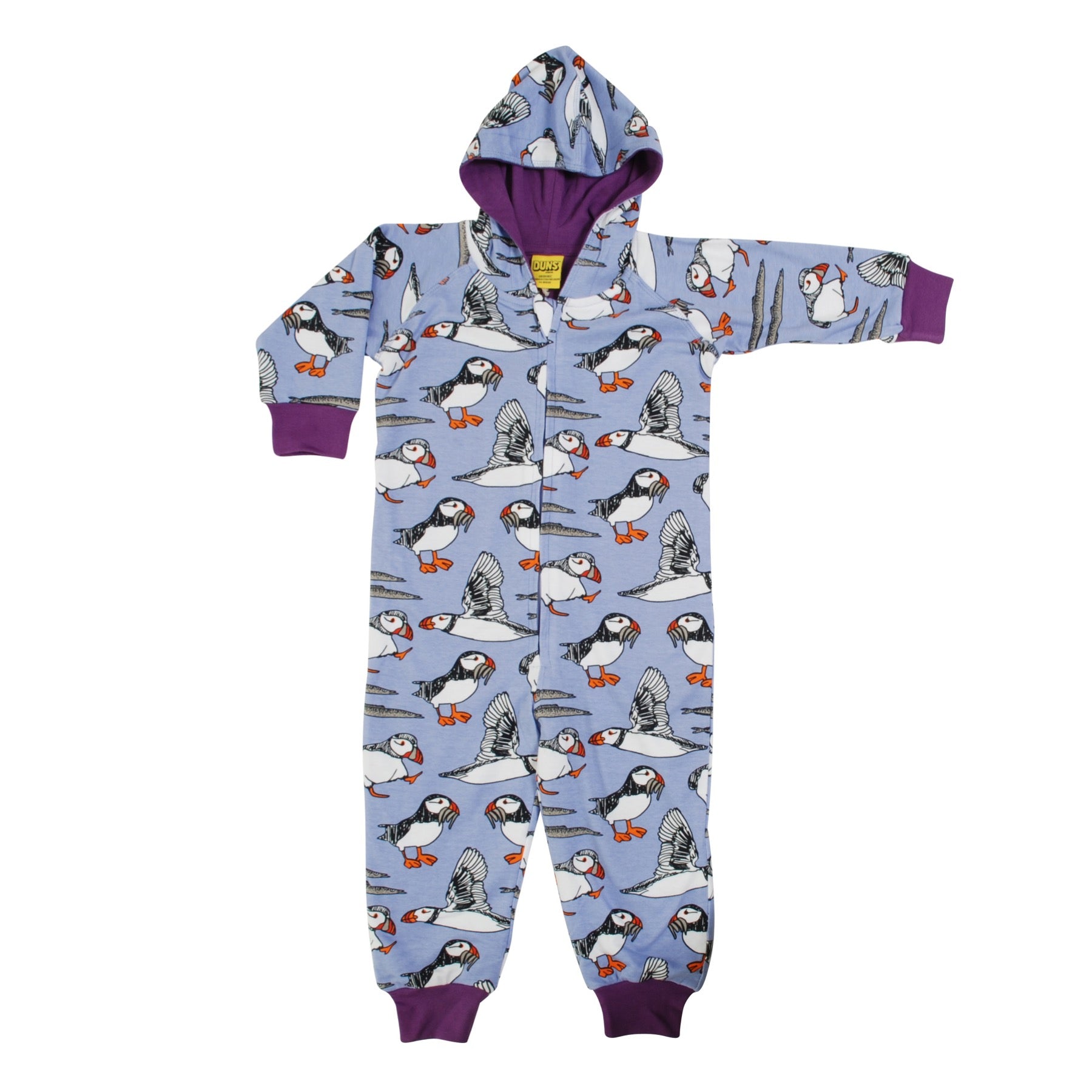 DUNS Sweden Lined Suit with Hood Puffin Easter Egg